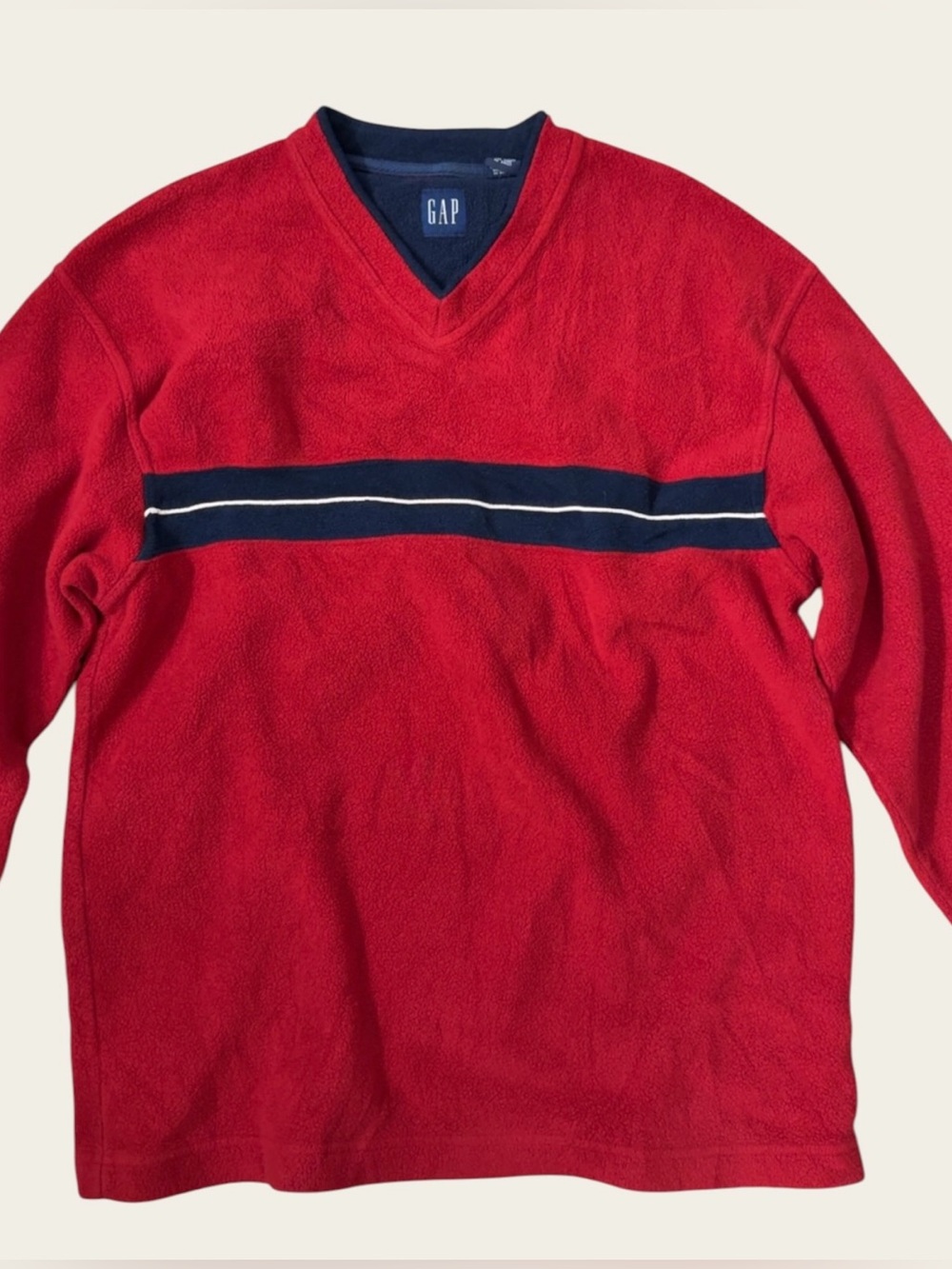 90’s GAP FLEECE PULLOVER SWEATER SIZE L